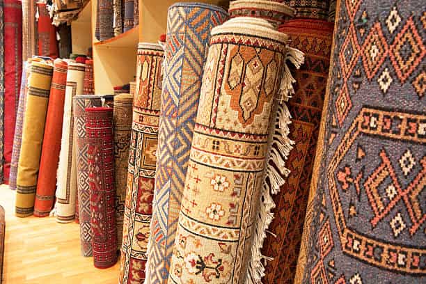 تصویر 2 از گلیم فرش ماشینی با طرح های سنتی ایرانی اصیل